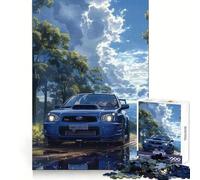 Puzzle Subaru WRX 1000 pièces pour Adolescents, Jeu de logique, léger et Relaxant, découpe précise, Cadeau Classique 50x75cm