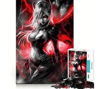 Puzzle Succube Démon Fille 1000 Pièces pour Adolescents Jeu de Développement Logique et Apaisant Collection Premium Edge Art 38x26cm
