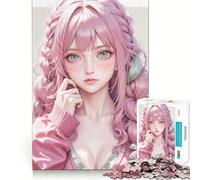 Puzzle Sugar Rush Girl 1000 pièces pour Adultes, Jeu de logique et de résolution d'énigmes, Anti-Stress, découpe précise, liste de souhaits du Père Noël 50x75cm