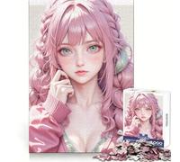 Puzzle Sugar Rush Girl pour Adultes, 1000 pièces, Jeu de logique Pointu, Amusant et Facile à Assembler, Cadeau mémorable 38x26cm