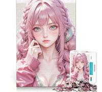 Puzzle Sugar Rush Girl pour Adultes, 1000 pièces, Jeu de logique Pointu, Amusant et Facile à Assembler, Cadeau mémorable 38x26cm
