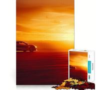 Puzzle Sunset Chase pour Adolescents, 1000 pièces, Jouet de logique, Family Joy, Finitions Haut de Gamme, Cadeau Exquis 38x26cm