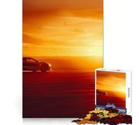 Puzzle Sunset Chase pour Adolescents, 1000 pièces, Jouet de logique, Family Joy, Finitions Haut de Gamme, Cadeau Exquis 38x26cm