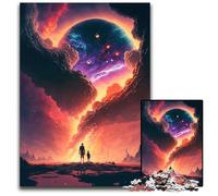 Puzzle Sunset Fantasy 1000 pièces pour Adultes, idéal pour Les Adolescents et Les collectionneurs, idéal comme décoration d'intérieur ou Cadeau de Voyage, 26x38cm
