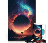 Puzzle Sunset Fantasy pour Adolescents 1000 pièces, Jeu de logique, Amusement d'intérieur, Bords précis, pièce de Collection Artistique 38x26cm