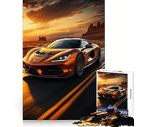 Puzzle Sunset Speedster 1000 pièces pour Adolescents, Jeu de réflexion, Moment de complicité, découpe de précision, pièce de Collection Artistique 38x26cm