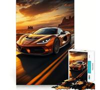 Puzzle Sunset Speedster 1000 pièces pour Adultes, Jouet Intelligent, Jeu d'intérieur, découpe précise, Joli Cadeau 50x75cm