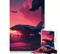Puzzle Sunset Squadron 1000 pièces pour Adolescents, Jouet cognitif, Loisir Doux, Assemblage de Motifs, œuvre d'art 50x75cm