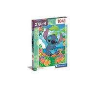 Puzzle Super 104 pièces CLEMENTONI Lilo & Stitch Multicolore 48,5 x 33,5 cm