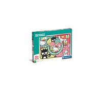 Puzzle Super Hello Kitty CLEMENTONI 104 pièces