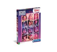 Clementoni Puzzle 104 pièces Super K-Pop Demon Hunters – 48,5x33,5 cm Grand format – Dès 6 ans