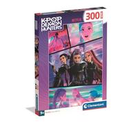 Clementoni Puzzle 300 pièces Super K-Pop Demon Hunters - Dès 9 ans, 48,5 x 33,5 cm