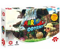 Puzzle Super Mario Odyssey Fossil Falls 500 Pièces 48 X 34 CM