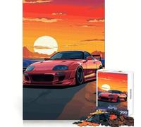 Puzzle Supra Sunset 1000 pièces pour Adolescents améliore la mémoire, se détend et s’Amuse Bords Nets, Cadeau Unique 38x26cm