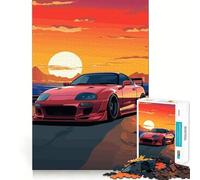 Puzzle Supra Sunset pour Adultes, 1000 pièces, pour stimuler la mémoire, Un Moment de détente, Un Motif à Assembler, la liste de souhaits du Père Noël 38x52cm