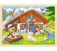 Puzzle sur l'alpage