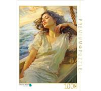 Puzzle · sur Le Bateau | Peinture impressionniste · 1000 pièces · Format assemblé 64 × 48 cm · CALVENDO Puzzle