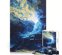 Puzzle surréaliste Abstrait de 1000 pièces pour Adultes, idéal pour stimuler la mémoire et se détendre, Assemblage d'une Image, œuvre d'art 50x75cm