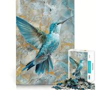 Puzzle surréaliste Colibri 1000 pièces pour Adultes Jeu de logique et de réflexion Découpe précise 50x75cm