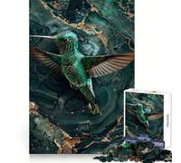Puzzle surréaliste Colibri 1000 pièces pour Adultes Stimule la mémoire Moment de détente Assemblage d'image Pièce d'art 38x26cm