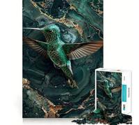Puzzle surréaliste Colibri pour Adolescents, 1000 pièces, Jeu de réflexion, Jeu de Groupe, découpe de précision, Cadeau de Festival 38x52cm