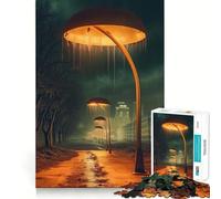 Puzzle surréaliste de 1000 pièces pour Adolescents, Jeu de logique Stimulant, activité à la Maison, Bords Transparents, Cadeau précieux 38x26cm