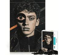 Puzzle surréaliste en Collage d'yeux, 1000 pièces, pour Adultes, Jouet Intelligent, Jeu d'intérieur, découpe précise, Joli Cadeau 38x26cm