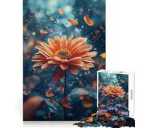 Puzzle surréaliste Pétales de l'infini pour Adolescents, 1000 pièces, stimule la mémoire, Plaisir Lent, Bords Nets, Cadeau de Noël 38x52cm