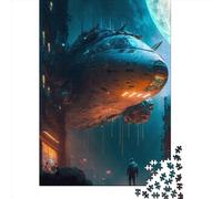 Puzzle Survivant Post-Apocalyptique 500 pièces Puzzles en Bois pour Adultes et Famille Défi 500 pièces (52 x 38 cm)