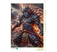 Puzzle · Susanoo, Le Dieu de la tempête | Mythologie japonaise · Dieux, héros et monstres · 1000 pièces · Format assemblé 64 × 48 cm · CALVENDO Puzzle