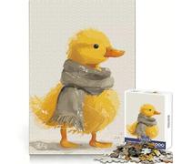 Puzzle Sweet Duck 1000 pièces pour Adolescents, Jeu de logique Solide, activité à la Maison, Bords Transparents, Cadeau précieux 38x26cm