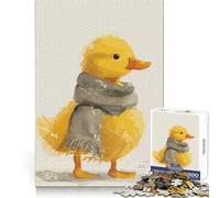 Puzzle Sweet Duck pour Adultes, 1000 pièces, pour stimuler la mémoire, Un Moment de détente, Un Motif à Assembler, la liste de souhaits du Père Noël 38x52cm