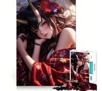 Puzzle Sweet Maiden Demon 1000 pièces pour Adultes Jeu Intelligent d'intérieur Découpe précise 38x52cm