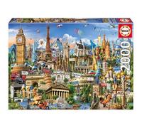 Educa - Puzzle de 2000 pièces pour Adultes | Symboles d'europe | +14 Ans (17697)