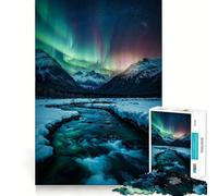 Puzzle Symphonie de Lumière pour Adultes 1000 pièces, Jeu de réflexion, apaisement de l'esprit, Collection d'œuvres d'art découpées avec précision 50x75cm