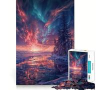 Puzzle Symphonie d'hiver pour Adolescents 1000 Pièces Améliore la Mémoire Loisirs à la Maison Bordure Précise Cadeau Exquis 38x26cm