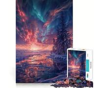 Puzzle Symphonie d'hiver pour Adolescents 1000 Pièces Jeu de Logique et de Sensation Attentif et Amusant Bords Lisse Cadeau d'anniversaire 50x75cm