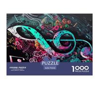 Puzzle Symphonie Musicale 1000 Pièces pour Adultes et Puzzle en Bois pour Amateurs de Puzzles 1000pcs (75x50cm)