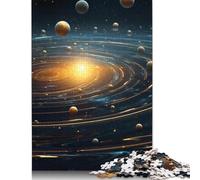 Puzzle Symphonie Solaire 1000 pièces pour Adultes, Jouets éducatifs, Jeux en Famille, Cadeaux d'anniversaire, 1000 pièces (75 x 50 cm)