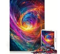 Puzzle Synesthésie Vortex Cosmique 1000 Pièces pour Adultes Stimulation de la Mémoire Moment de détente Assemblage d'images Œuvre d'art 50x75cm