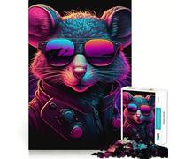 Puzzle Synth Mouse pour Adolescents, 1000 pièces, idéal pour stimuler la mémoire, se détendre et créer Un Cadeau Exceptionnel 38x26cm