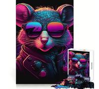 Puzzle Synth Mouse pour Adolescents, 1000 pièces, Jouet cognitif, Loisir Silencieux, Bordure Premium, Cadeau de Noël 50x75cm