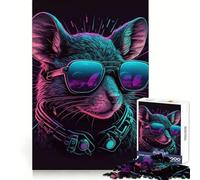 Puzzle Synth Mouse pour Adolescents de 1000 pièces, Jeu de réflexion, Jeu de Groupe, découpe de précision, Cadeau de Festival 50x75cm