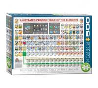 Puzzle - Système Périodique Illustré Des Éléments - 500 Pièces