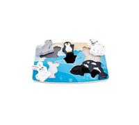 Puzzle Tactile Animaux Polaires
