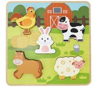 Puzzle tactile Ferme (5 pièces)