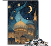 Puzzle Taj Mahal la Nuit 2000 pièces pour Adultes et Adolescents, Jouets addictifs pour la décoration de la Maison (70x100cm)
