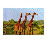 Puzzle Tanzanie 200 pièces pour Adultes et Famille, Cadeau Souvenir de Voyage 35 x 25 cm