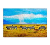Puzzle Tanzanie 500 pièces pour Adultes et Famille, Cadeau Souvenir de Voyage 52 x 38 cm