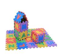 Puzzle Tapis Mousse Bébé, Puzzle Mousse Bébé, Tapis De Jeu Pour Enfants En 36Pcs De Jeu En Eva Souple Carreaux Sol Multicolores Pour Enfants Chiffres Et Lettres Enfant
